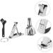 NOLITOY Nose Hair Trimmer Set - Manual Stainless Steel Clipper for Men | Effective Nose Hair Removal Tool - Buy Online on SooperMarket.com