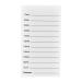 Buy 7-15mm False Lash Tray | Acrylic Disposable Lash Holder for Eyelash Extensions - Buy Online on SooperMarket.com