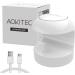 Mini UV LED Nail Lamp for Quick-Drying Gel Polish and Nail Extensions | Aokitec AK00137-White - Buy Online on SooperMarket.com