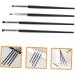 Mikinona 4pcs Eyeliner Brush Eye Brush for Makeup Eye Precision Brush Black Makeup Brush - Buy Online on SooperMarket.com
