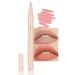 YOUNG VISION Gourd-Shaped Precision Liquid Lipstick & Lipliner - Nude Matte Shades