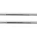 Eyeshadow Brush Silver Professional Soft Hair Eyelid Brush Double Ended Ergonomic for Makeup Artist for Home - Buy Online on SooperMarket.com