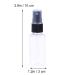 UEETEK 12pcs 30ml Portable Travel Spray Bottles Fine Mist Clear Plastic - Ideal for Travel & Toiletries - Buy Online on SooperMarket.com