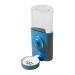 Rabbit Water Bottle 600ml/21oz Guinea Pig Water Bottle Non Drip Rabbit Water Feeder Free Standing Small Animal Water Bottle for Dog Cat Guinea Pig Rabbit Hamster and the Other Small Animals(Blue)