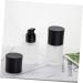 Housoutil 2pcs Liquid Foundation Press Bottle Cosmetic Essence Travel As Shown 10.50X3.90X3.90CM - Buy Online on SooperMarket.com