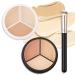 KMF2005 Professional Correcting Concealer Palette (5. 2 * 3 Colors, 2Pcs Correcting Concealer Palette) 5. 2*3 Colors, 2Pcs Correcting Concealer Palette