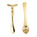 Buy 2 Sets Eye Massage Roller T-Bar & Portable Makeup Spoon | Skin Care Massage Tool for Eyes | Best Eye Cream Applicator Online - Buy Online on SooperMarket.com