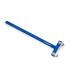 LEGEND T-Shaped Bow Square - Tuning Accessory for Compound & Recurve Bows - Aluminium Alloy Precision Ruler, Metal Clips - Nocking Point Position Adjustment & Measurement Tool - Archery Accessories Blue