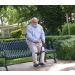Swan Neck Walking Cane Offset Walking Sticks Double Handle to Help Get up Height Adjustable Collapsible Crutch Mobility Aid for Elderly Men and Women - Buy Online on SooperMarket.com