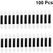 Gogogmee 100pcs Make up Applicators for Face Dual Sided Eyeshadow Brush Makeup Eyeshadow Brush Smudge Brush M White - Buy Online on SooperMarket.com