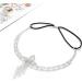 IYOU Boho Rhinestone Headband Silver Crystal Head Chain Vintage Bridal Headpiece Hair Jewelry for Women Gatsby Party - Buy Online on SooperMarket.com