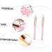Beavorty 2Pcs Eye Shadow Brush Women Eyeshadow Brush Salon Makeup Tool Pink - Buy Online on SooperMarket.com