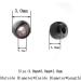 Vlasy Dark Brown Nano Rings Beads for Hair Extensions - 800pcs Silicone Lined Micro Nano Beads - Buy Online on SooperMarket.com