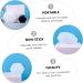 STOBOK 12 Pcs Pendant Mold Silicone Molds Keychain Pendant Epoxy Mold Jewel Silicone Mold Accessories Gem Whitex3pcs 5.5X3CMx3pcs - Buy Online on SooperMarket.com