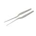 Stainless steel tweezers tweezers compact corrosion protection 2 pieces curved for hearing aids