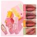 Hydrating Lip Glow Oil Set for Moisturizing and Plumping Lips - Fruit Extract Infused Lip Gloss for Dry Lip Care - Buy Online on SooperMarket.com