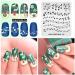 Christmas Festival Nail Art Stamping Template - Elk Star Snowflakes Pattern | Alexnailart Manicure Tool (CH014) - Buy Online on SooperMarket.com