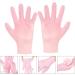 Healeved 1 Pair Whitening Moisturizing Gloves Dry Skin Gloves White Gloves Men Heel Moisturizing Gloves Cotton Gloves Mini Bottle Portable Lotion Dry Rough Skin Glove Sebs Soft Pink - Buy Online on SooperMarket.com