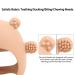 Bear Mitten Baby Teether - Anti-Drop Teething Toy for Babies 3+ Months - Silicone Teether for Teething Relief - BPA Free (Brown) - Buy Online on SooperMarket.com