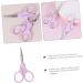 NOLITOY Mustache Trimmer & Eyebrow Scissors - Stainless Steel Beauty Shears for Precision Grooming | Small Metal Scissors for Men & Women - Buy Online on SooperMarket.com