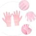 minkissy 1 Pair Whitening Moisturizing Gloves Pink Cotton Gloves Waterproof Gloves Moisturizing Gloves for Cracked Hand Holly Headband Dry Rough Skin Glove Sun Protection Sebs - Buy Online on SooperMarket.com