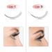 3D-C Pre Made Fan Eyelash Extensions 9-15mm - Short Stem Russian Volume Lashes 0.10 - 3D-C-0.10-9-15 Mix - Buy Online on SooperMarket.com
