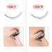 3D D Curl 0.10mm Short Stem Eyelash Extensions - Finished Compartment Volume Lashes (12 Pieces) - Buy Online on SooperMarket.com