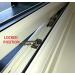 UPVC Window Restrictor Hook - Left Handed Child Safety Lock Catch - Buy Online on SooperMarket.com