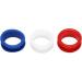 Dacvgog 50 Pieces of Silicone Finger Rings for Any Scissors Insert Hair Cutting Styling Tools Accessories Mixing Colors - Buy Online on SooperMarket.com