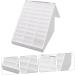 Healeved 1pc Nail Art Display Box Nail Polish Sample Display Nail Sample Display Board Manicure Display Board Nail Polish Display Rack Nail Gel Grid Display Stand White - Buy Online on SooperMarket.com