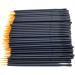 MAGICLULU 50pcs Eyeliner T Tool Eye Liner Brush White Eye Liner Eye Makeup Tools Soft Head Eye Shadow Brush 10X0.5cm Orange - Buy Online on SooperMarket.com