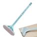Virtcooy Glass Cleaning Brush - Glass Cleaning Scraper | Wet and Dry Dual Use Window Floor Wash Brush Mesh Screen Cleaner for Walls Counters Sofa Blue