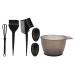 Hair Coloring Brush Anti Slip Hair Dyeing Styling Tool Hair Coloring Brush Hair Tint Salon Mixing Bowl Set for Salon and Household(1#)