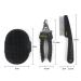 GloryPet 4 in 1 Professional Pet Grooming Kit: Brush, Deshedding Tool, Nail Clippers & Dematting Comb for Dogs/Cats - Long & Short Hair, Medium & Large Breeds (Black) - Buy Online on SooperMarket.com