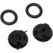 Hiraith Eyeglass Ear Grips - Elastic & Durable Black Ear Hooks (10 Sets) for Sports - Rubber Plastic Eyewear Accessories - Buy Online on SooperMarket.com