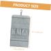 Baluue 4pcs Multifunctional Storage Bag Travel Pouch for Hair Styling Tools Folding Comb Men Leather Grey 69X35CMx4pcs Greyx4pcs - Buy Online on SooperMarket.com