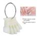 Plastic Nail Art Accessories - 2 Kinds Nail Color Card for Professional Nail Salon | Practice Skills in Natural Colors - Buy Online on SooperMarket.com