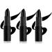 Go Ho 3PCS Eye Black Eye Black Stick for Sports Eye Black Baseball/Softball/Football Lacrosse Eye Black Tube Easy to Color for Black Face Paint Lip Smacking and Body Paint Halloween Cosplay Costume 3 PCS Eye Black