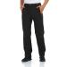 Inno Men's 30" 32" 34" Waterproof Fleece Lined Hiking Cargo Pants Soft Shell Snow Ski Thermal Winter Outdoor Pants Tall Short Short-30" Inseam XX-Large Black/Black (Hiking Pants)