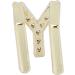 Hip Hop Tooth Brace Fake Teeth Decoration Durable Brass Electroplated Birthday Gift for Hip Hop Fans (Gold) Y Gold - Buy Online on SooperMarket.com