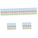 Housoutil 90 Rolls Lash Tape Eyelash Grafted Tape Adhesive Tape Fabric Eyelash Tape Durable Eyelash Tapes Under Eyelash Patches Non-Woven Fabric Breathable Extension Belt