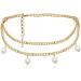 Xerling Big Pearl Waist Chain for Women - Bohemian Statement Belly Chain - Buy Online on SooperMarket.com