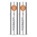 CA Perfume Impression of Emra Warm Vanilla Sugar For Women Fragrance Concentrated Long Lasting Eau de Parfum Spray Refillable Glass Atomizer Bottle 0.17 Fl Oz/5ml-X2 EMRA WARM-VANILLA-SUGAR 0.34 Fl Oz (Pack of 1)