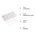 500pcs Natural French Acrylic Fake Nails Art Tips - Transparent False Nails with Box for Women & Girls - Buy Online on SooperMarket.com