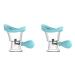 TsoLay 2X Soft Silicone Eye Wash Cups Eyes Cleaner Flushing Rinse Cups Resuable Bath Eyewash Cups
