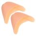 Silicon Toe Pads Pair High Heel Protectors Silicone Gel Shoe Pads for High Heels Silicone Gel Toe Ballet Shoes Toe Caps Toe Protector Gel Feet Protective Case Top Cover Boots Shoe