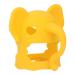 Baby massager & bite ring toy baby glove beige yellow elephant silicone baby glove toothing pacifier to facilitate teething