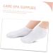 FOMIYES 6 Pairs Exfoliating Moisturizing Socks Foot Heel Socks for Dry Cracked Feet Heal Socks Spa Socks Cuticles Socks Cracked Heel Lotion Pedicure Sebs Cosmetic Miss Skin Friendly - Buy Online on SooperMarket.com