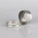 Zeoabsy 10-Piece 50ml Silver Aluminum Tins with Screw Caps - Perfect for Cosmetics Candles Ointments | Includes 5 Spatulas & Etiquette Label - Buy Online on SooperMarket.com