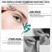 Eyebrow Trimmer & USB Rechargeable Facial Hair Remover - 2 in 1 with 3D Floating Shaver Net & LED Light for Perfect Eyebrows - Buy Online on SooperMarket.com